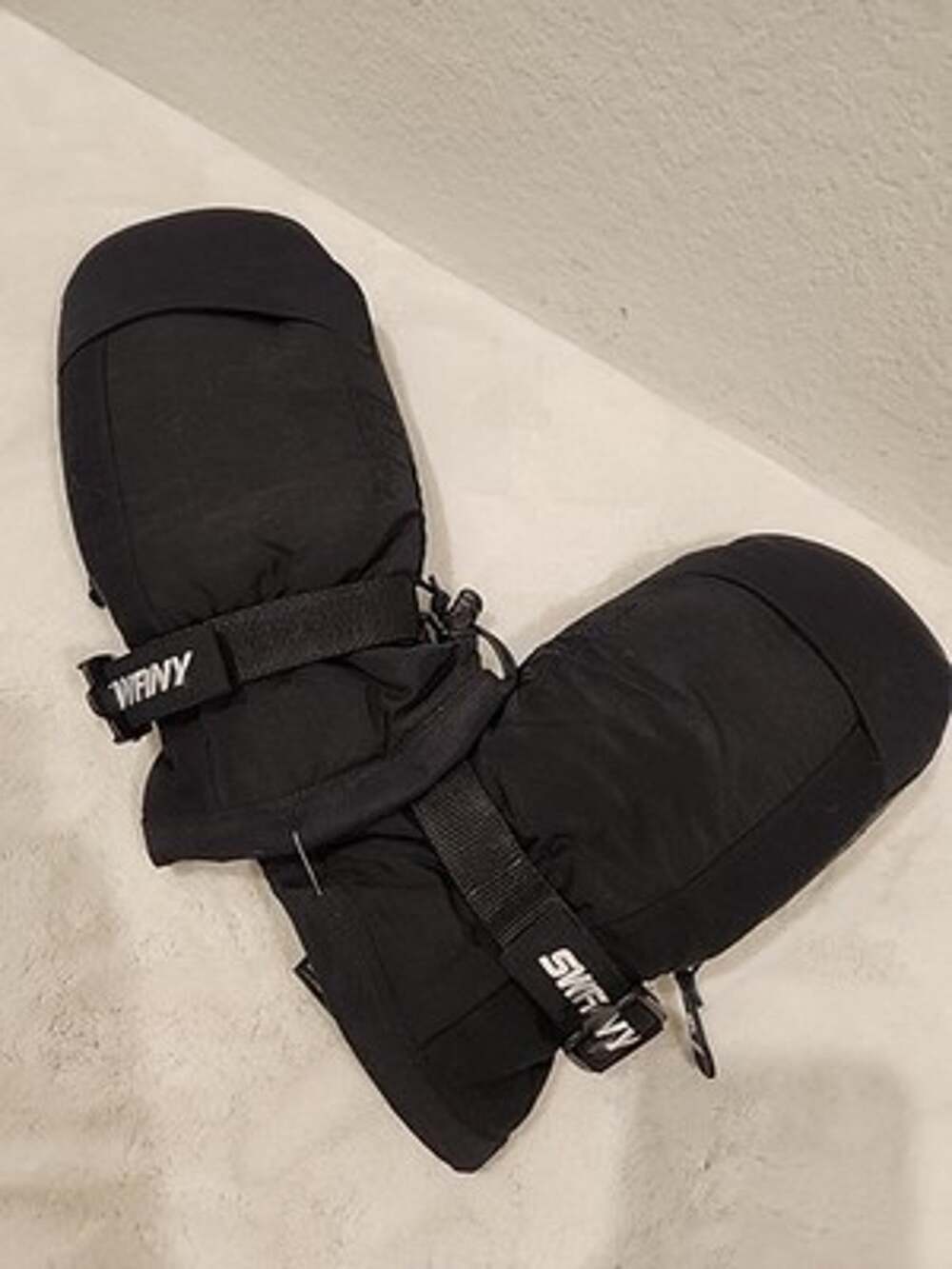 Super Warm Swany X-Over Jr Mitt Gloves Mens Large Black